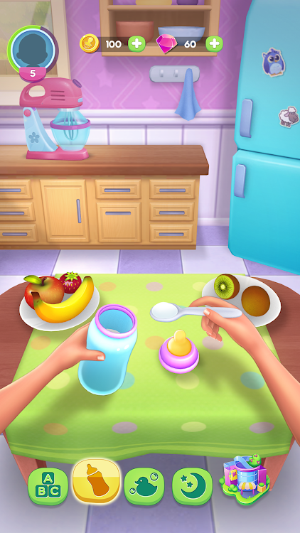 #6. My Talking Family: Mom's Care (Android) By: TakeTop Entertainment