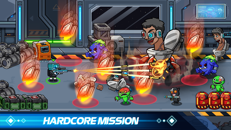 #2. Space Survivor: Age of Monster (Android) By: Sky Central