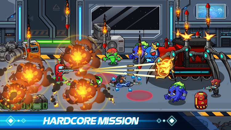 #5. Space Survivor: Age of Monster (Android) By: Sky Central