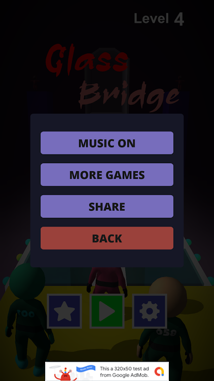 #5. Glass Bridge : Bridge Legends (Android) By: We 4 Games