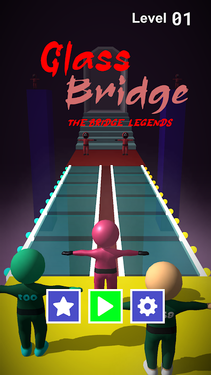 #6. Glass Bridge : Bridge Legends (Android) By: We 4 Games