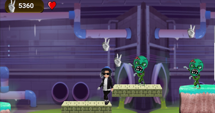 #6. MICHAEL JACKSON GAME (Android) By: Maxtube games