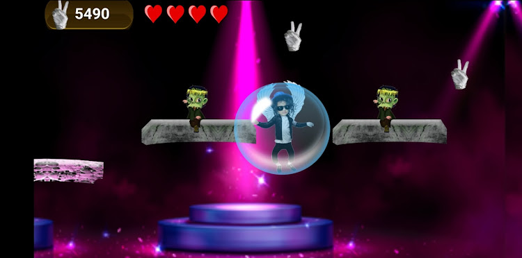 #7. MICHAEL JACKSON GAME (Android) By: Maxtube games