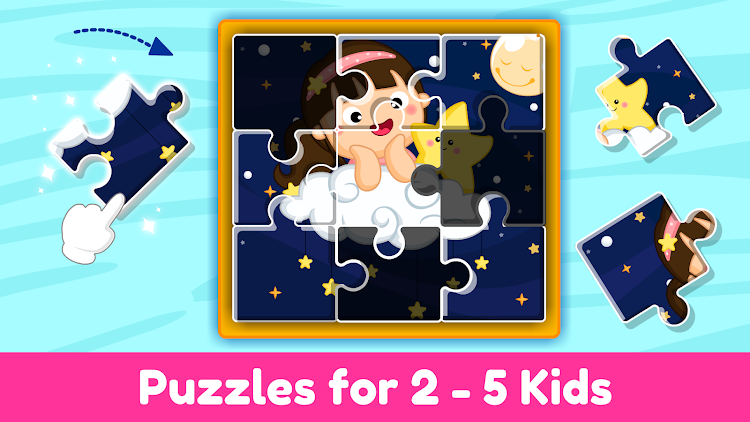 #7. Kids Puzzle Games for Toddlers (Android) By: ElePant: Kids Learning Games for Toddlers & Baby