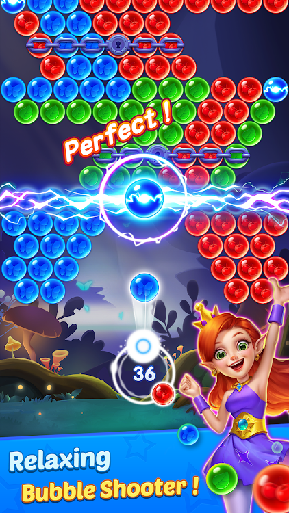 #4. Bubble Shooter Genies (Android) By: PUZZLEJOY