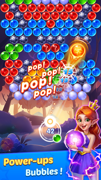 #5. Bubble Shooter Genies (Android) By: PUZZLEJOY