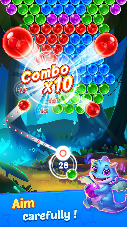 #8. Bubble Shooter Genies (Android) By: PUZZLEJOY