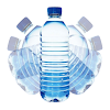 Balance the water bottle icon