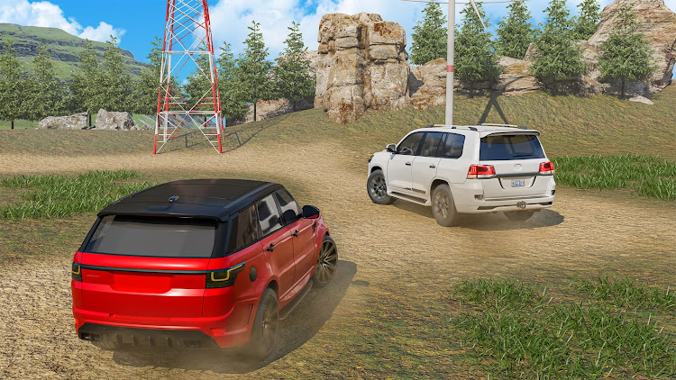 #2. Offroad Prado Driving Car Game (Android) By: SpeedPacer Games