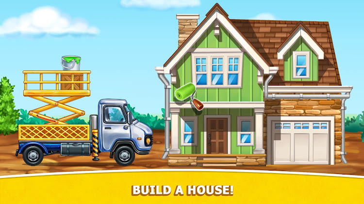 #4. Kids Truck: City Builder Games (Android) By: GoKids! publishing