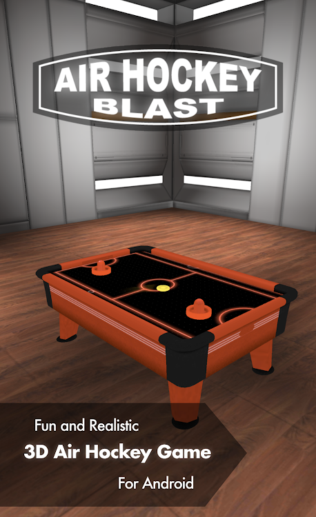 #8. Air Hockey Blast (Android) By: Go Real Games, LLC