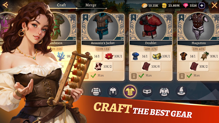 #2. Battlesmiths: Medieval Life (Android) By: Ragnarocket