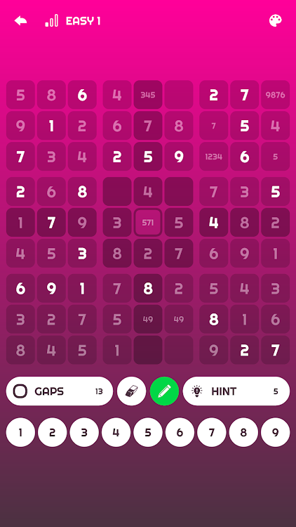 #7. Classic Daily Sudoku (Android) By: Reysa Dijital