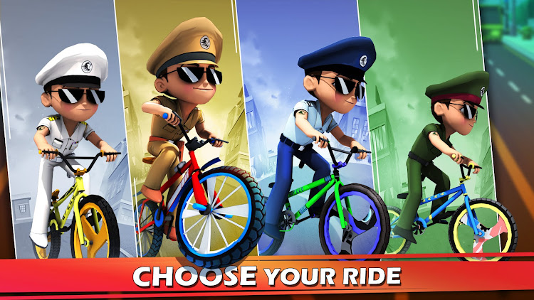 #7. Little Singham BMX Racing (Android) By: Zapak