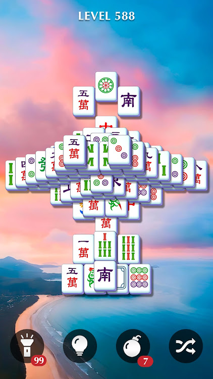 #4. Mahjong Solitaire - Zen Match (Android) By: Daily Word