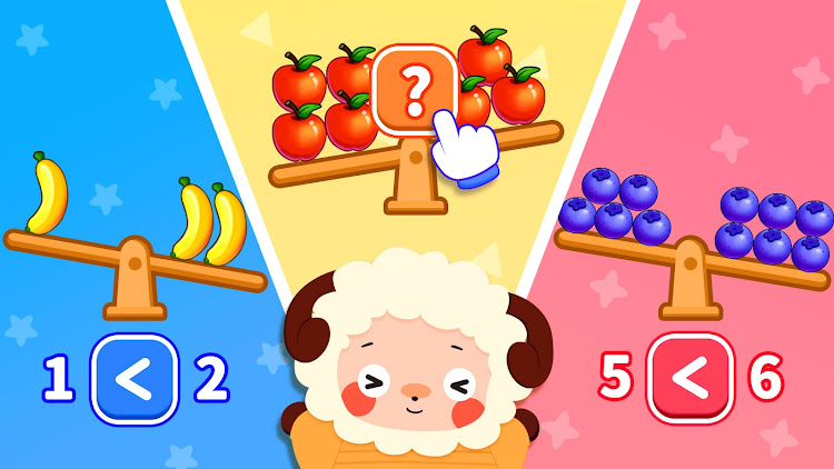 #5. Math for Kids - Logic Games (Android) By: WizSprint