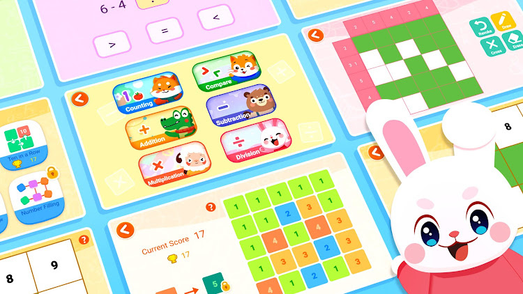 #8. Math for Kids - Logic Games (Android) By: WizSprint