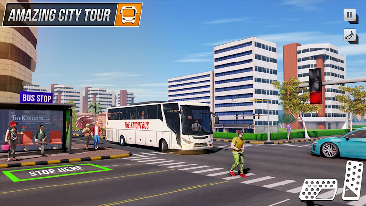 #3. Modern Bus Simulator: Bus Game (Android) By: GAMEXIS