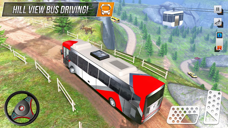 #5. Modern Bus Simulator: Bus Game (Android) By: GAMEXIS