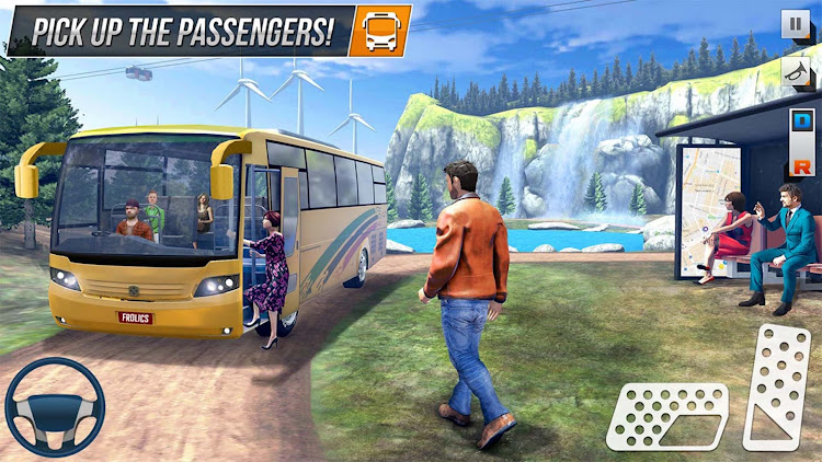 #7. Modern Bus Simulator: Bus Game (Android) By: GAMEXIS