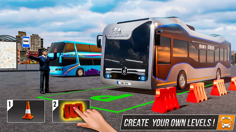 #8. Modern Bus Simulator: Bus Game (Android) By: GAMEXIS