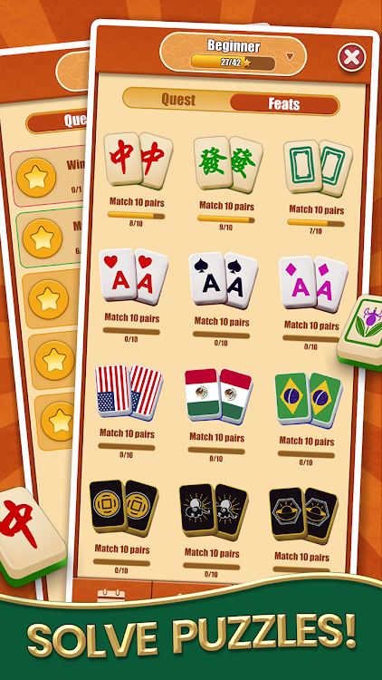 #6. Mahjong Solitaire - Master (Android) By: Kiwi Fun