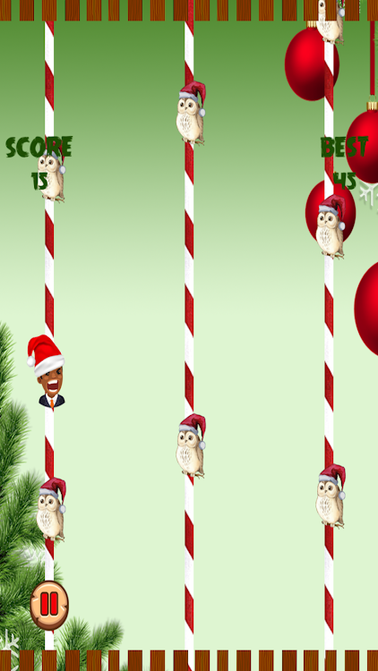 #2. Santa Jump Game Party (Android) By: Quikthinking Software