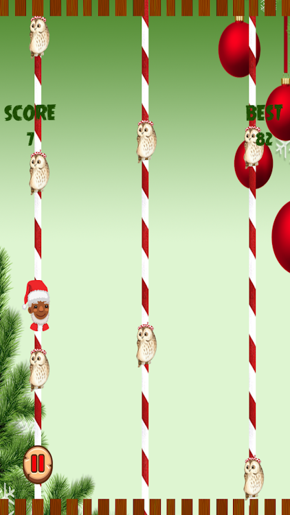 #3. Santa Jump Game Party (Android) By: Quikthinking Software