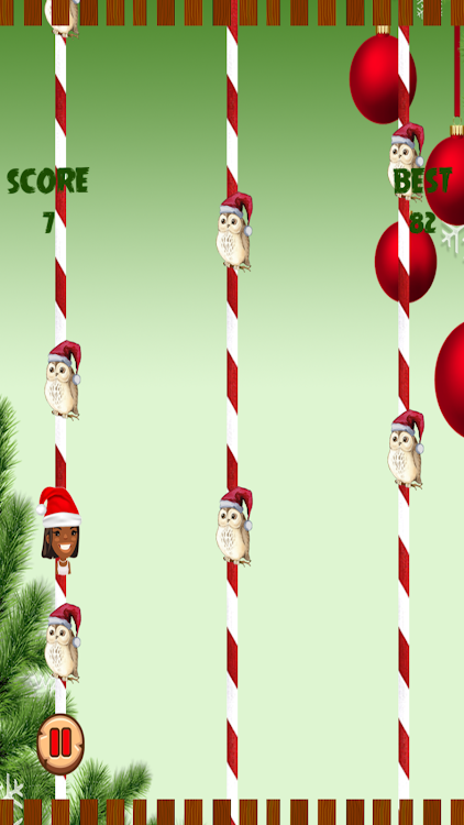 #4. Santa Jump Game Party (Android) By: Quikthinking Software