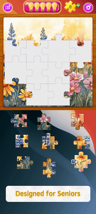 #8. Puzzles Seniors (Android) By: dingguo.cc