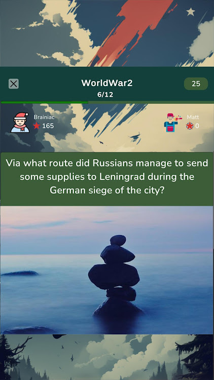 #5. World War 2 Test Quiz (Android) By: HellGeeks