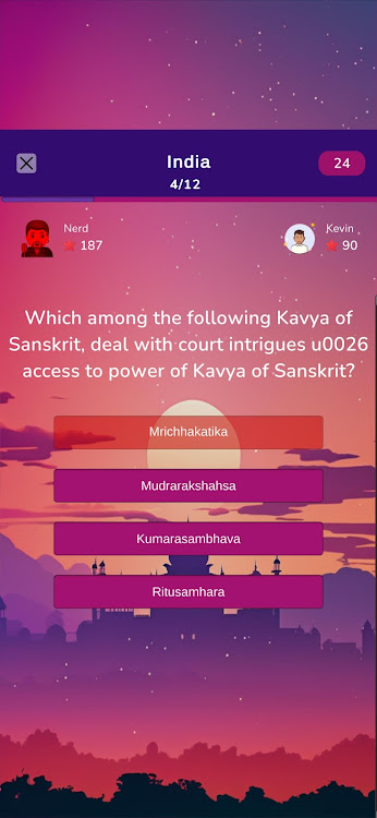 #6. India Knowledge test (Android) By: HellGeeks