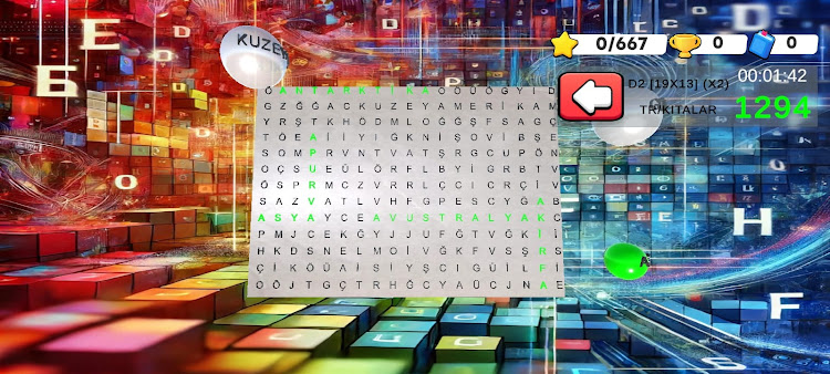 #6. Kelimatrix - Word Puzzle Game (Android) By: Baris Hurdogan