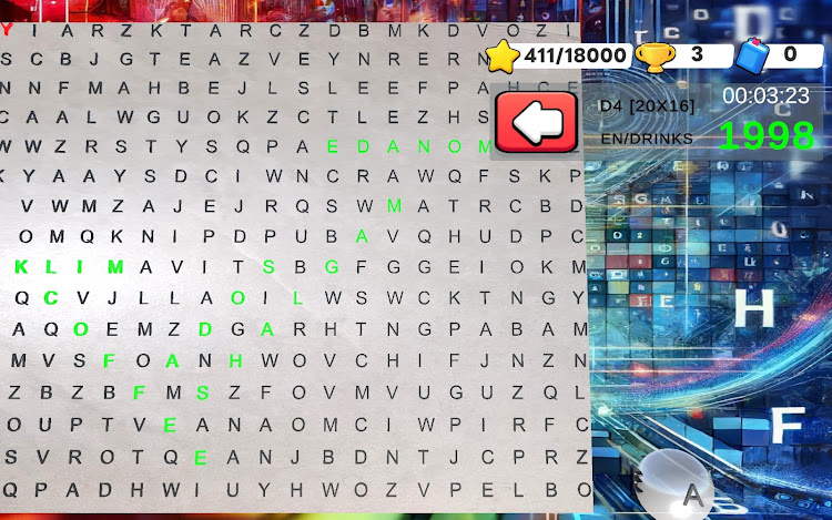 #10. Kelimatrix - Word Puzzle Game (Android) By: Baris Hurdogan