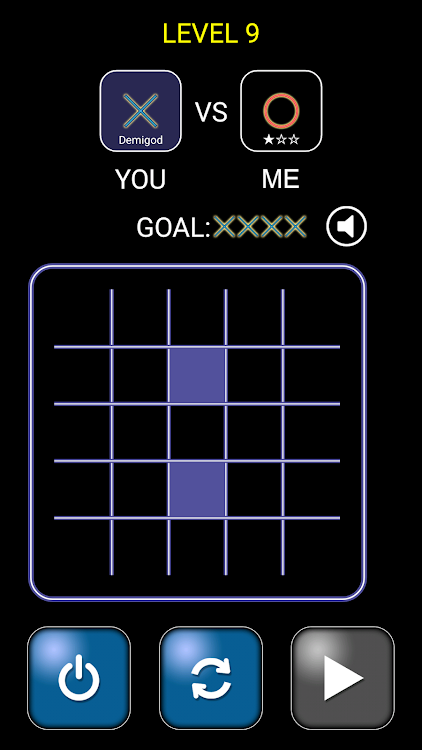 #2. Tic Tac Toe Plus (Android) By: Carbon People