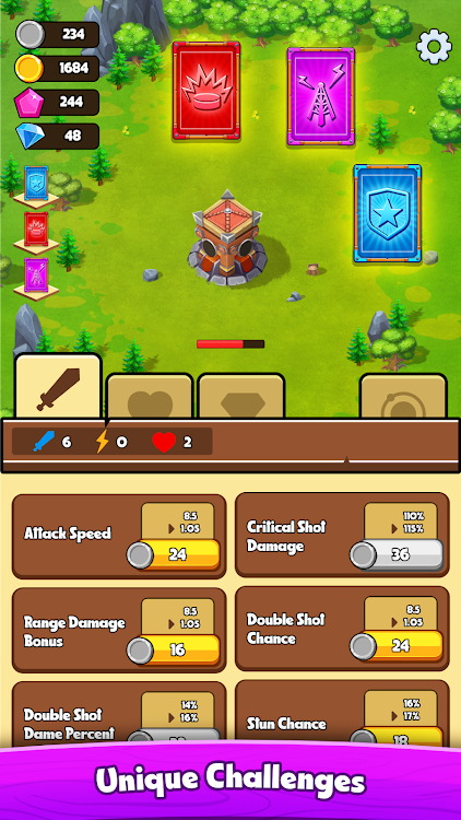 #3. Epic Tower Idle Defense (Android) By: Fire Path Games