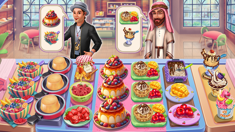 #7. Cooking Utopia Restaurant game (Android) By: Alpha Games Studio - Girls Games