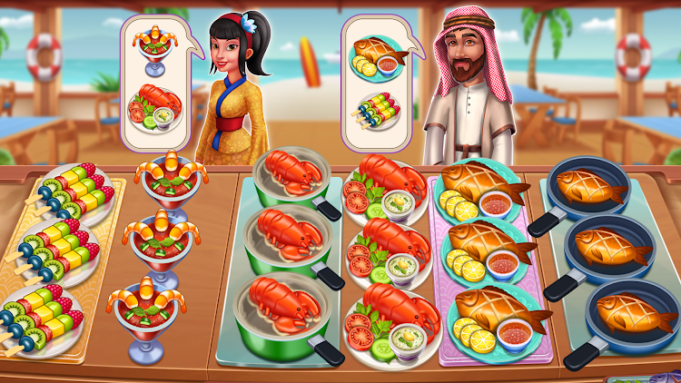 #9. Cooking Utopia Restaurant game (Android) By: Alpha Games Studio - Girls Games