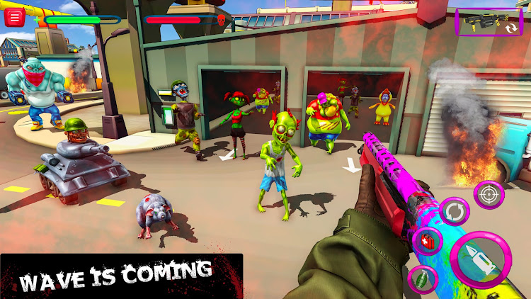 #3. Zombie Shooter Apocalypse War (Android) By: Gamers Genie