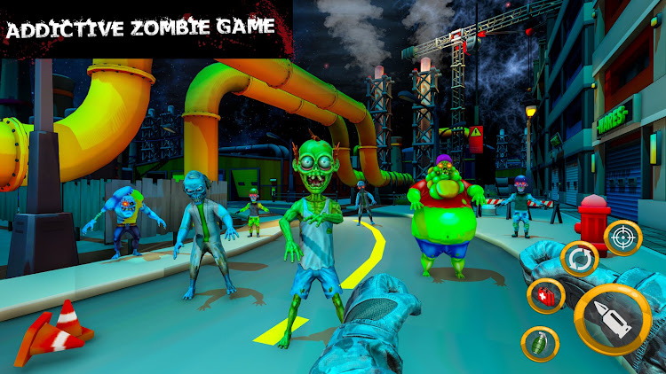 #6. Zombie Shooter Apocalypse War (Android) By: Gamers Genie