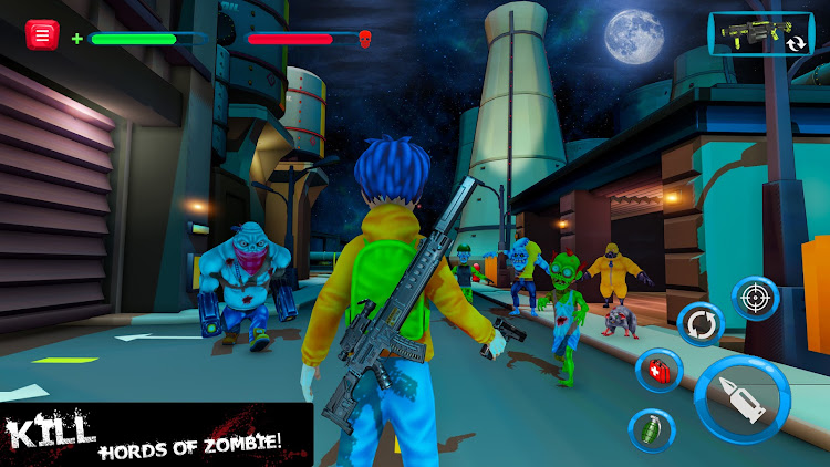 #7. Zombie Shooter Apocalypse War (Android) By: Gamers Genie