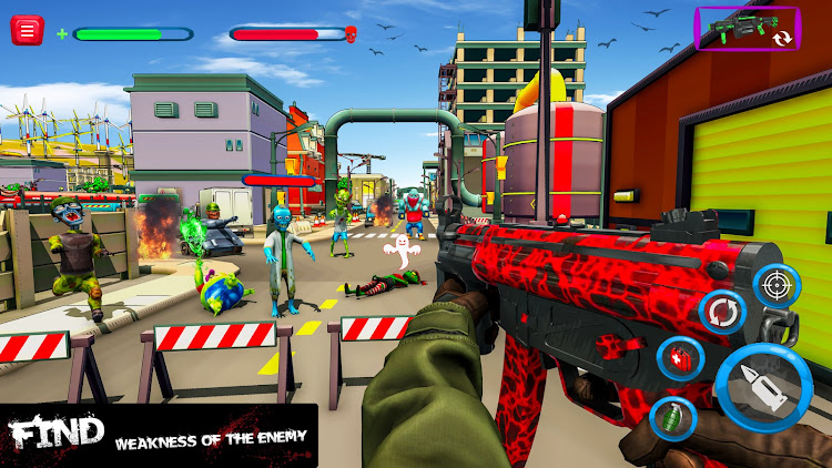 #8. Zombie Shooter Apocalypse War (Android) By: Gamers Genie