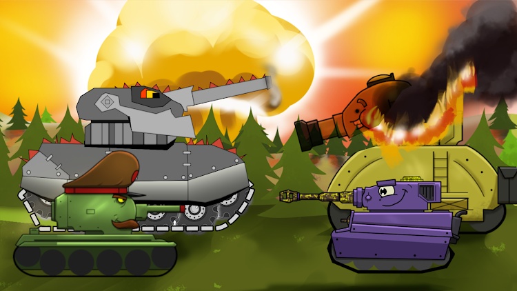 #2. Merge Tanks: Tank War Combat (Android) By: NOXGAMES