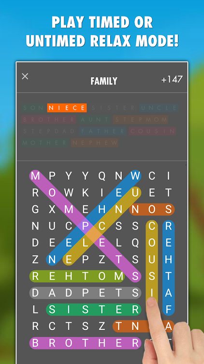 #2. Word Search 800 PRO (Android) By: LittleBigPlay - Word, Educational & Puzzle Games