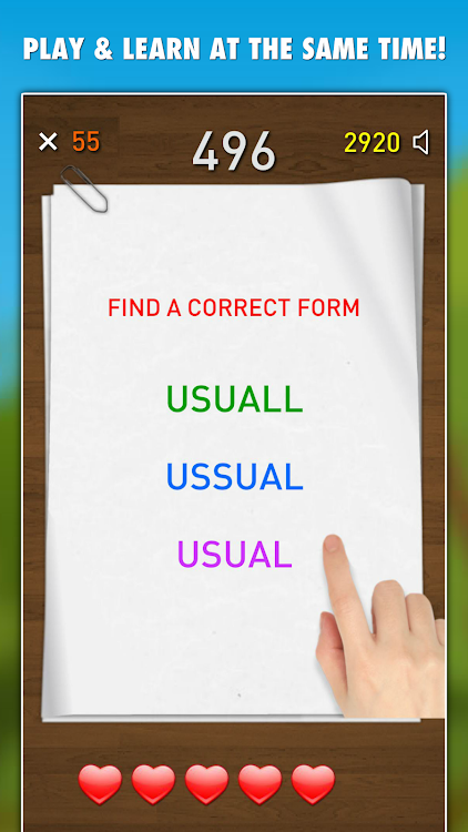 #3. Spelling Test & Practice PRO (Android) By: LittleBigPlay - Word, Educational & Puzzle Games