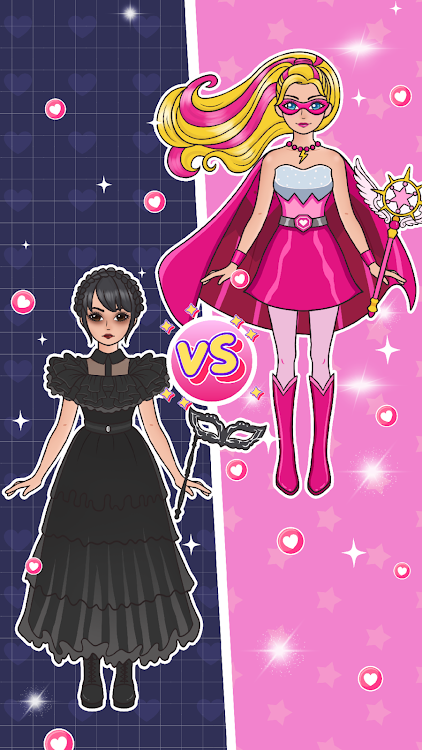 #3. Left Or Right: Dress Up Diary (Android) By: UniPuzz Games