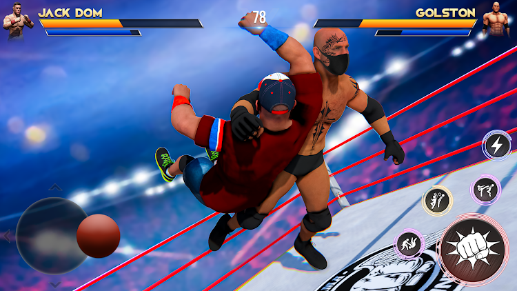 #5. Wrestlers Fight Game 2024 (Android) By: Gamizone Studio