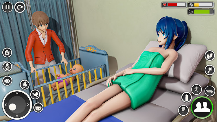 #2. Virtual Pregnant Mom 3d Sim (Android) By: HalfByte