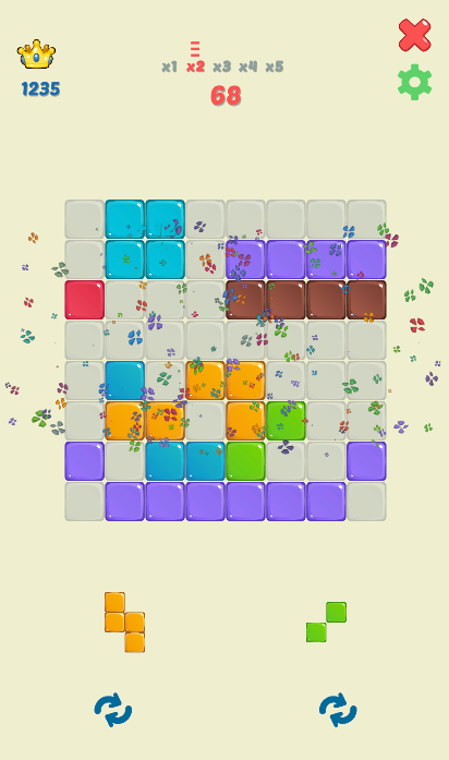 #3. Blokky (Android) By: 2C1T Games