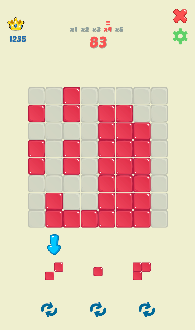 #5. Blokky (Android) By: 2C1T Games